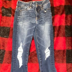 Dark American eagle jeans